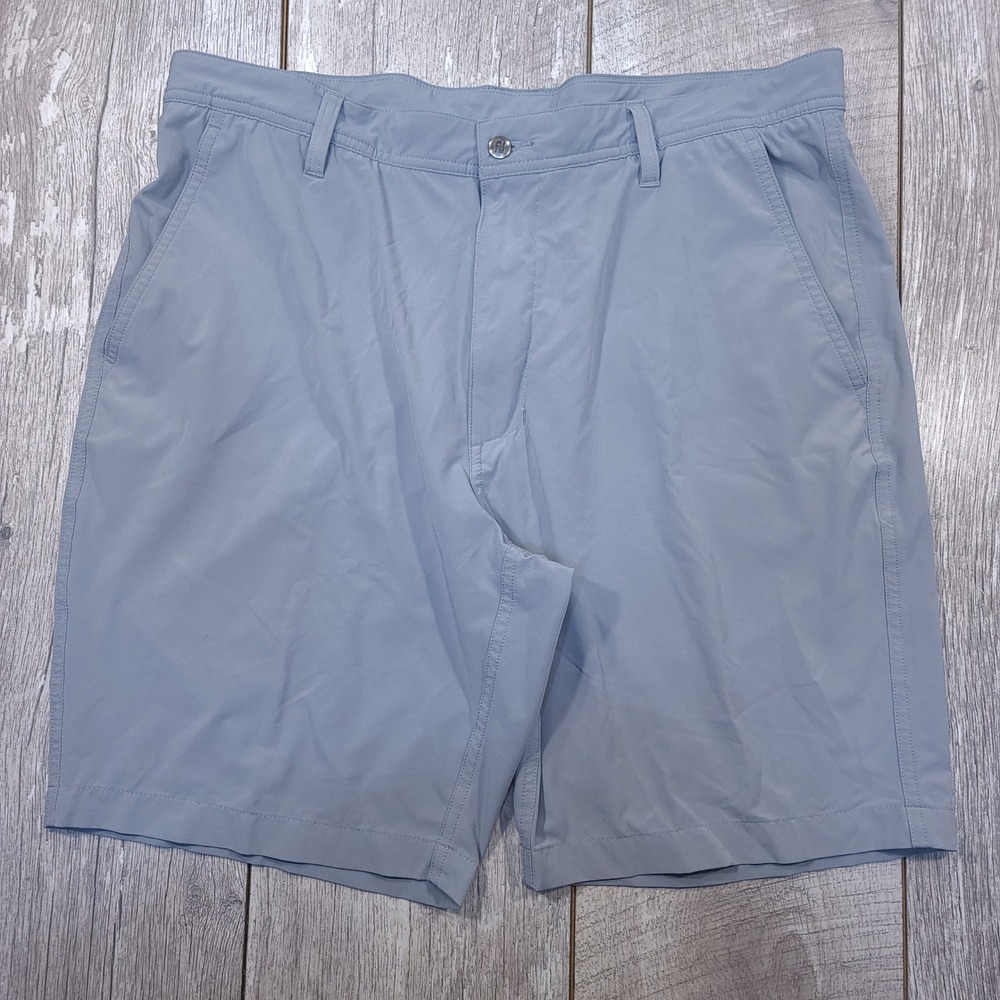 FootJoy Golf Shorts Mens 36 Gray Performance Stretch Flat Front Athletic